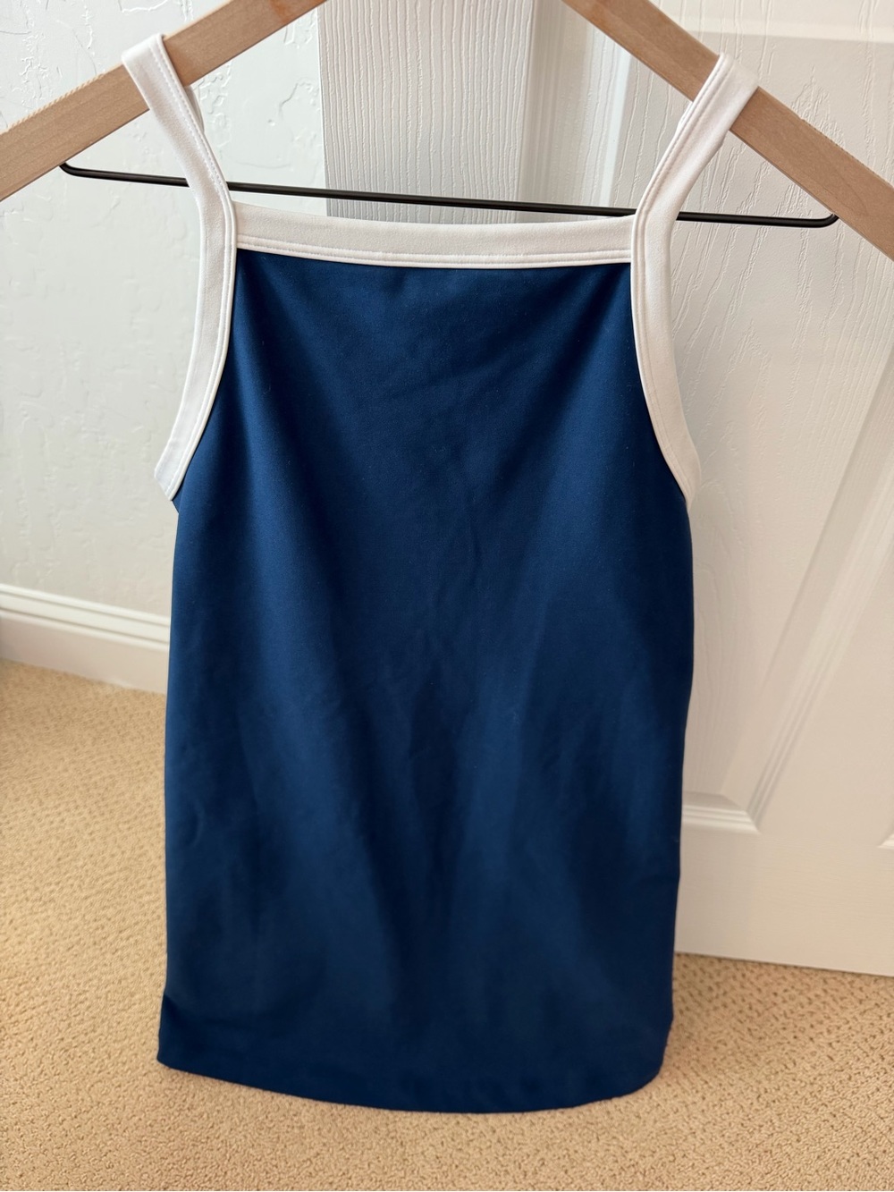 YPB Abercrombie Navy with White Trim Athletic Dress Small